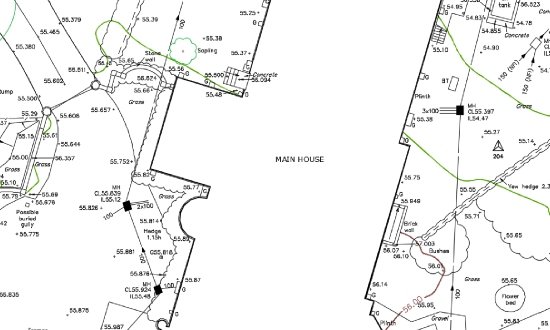 2d topographic survey